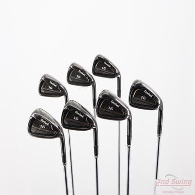 Cleveland CG16 Black Pearl Iron Set 4-PW Cleveland Traction 85 Steel Steel Regular Right Handed +1/4"