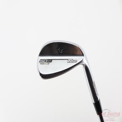 Mizuno T22 Satin Chrome Wedge Gap GW 50° 7 Deg Bounce S Grind True Temper Dynamic Gold Tour Issue S400 Steel Stiff Right Handed 35.5in