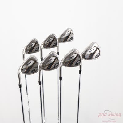 Callaway Mavrik Iron Set 5-PW AW True Temper XP 95 R300 Steel Regular Left Handed -1/4"