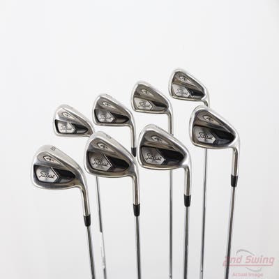 Titleist 718 AP1 Iron Set 4-PW AW True Temper Dynamic Gold 300 Steel Stiff Right Handed STD