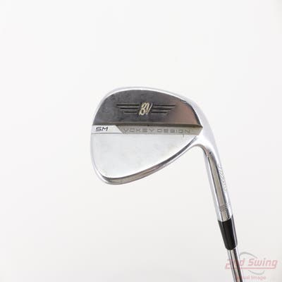 Titleist Vokey SM8 Tour Chrome Wedge Sand SW 54° 14 Deg Bounce F Grind Titleist Vokey BV Steel Wedge Flex Right Handed 35.75in