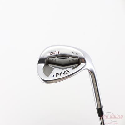 Ping Tour-S Chrome Wedge Lob LW 60° 10 Deg Bounce Ping AWT Steel Regular Right Handed Blue Dot 35.25in