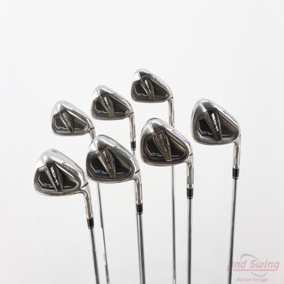 TaylorMade SIM2 MAX OS Iron Set 5-PW AW FST KBS MAX 85 MT Steel Stiff Right Handed STD