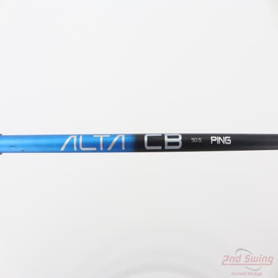 Used W/ Ping LH Adapter Ping Alta CB Blue 50g Driver Shaft Stiff 44.75in