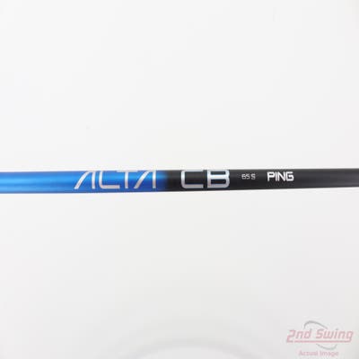 Used W/ LH Adapter Ping Alta CB Blue 65g Fairway Shaft Stiff 42.5in