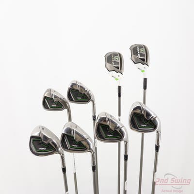 TaylorMade RocketBallz Combo Iron Set 4H 5H 6-PW SW TM RBZ GRAPHITE 55 Graphite Ladies Right Handed -3/4"