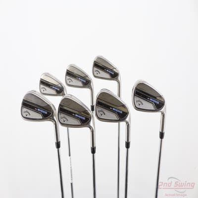 Callaway Paradym Ai Smoke Iron Set 5-PW AW Project X Rifle 5.5 Steel Regular Right Handed -1/4"