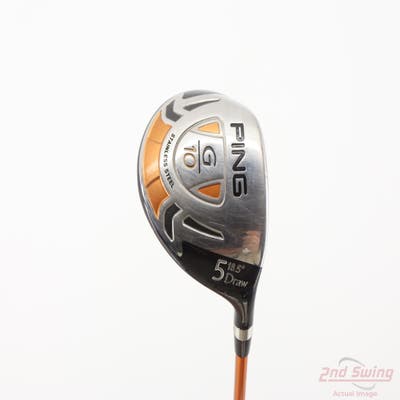 Ping G10 Draw Fairway Wood 5 Wood 5W 18.5° Ping TFC 129F Graphite Regular Right Handed 42.5in