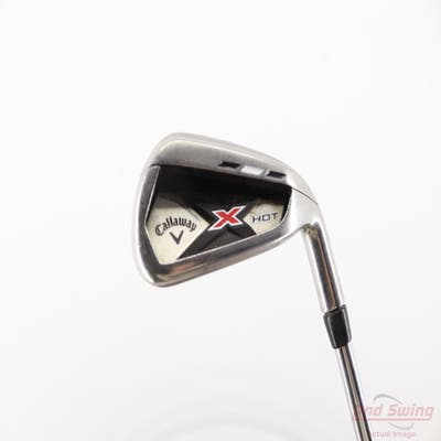 Callaway 2013 X Hot Single Iron 7 Iron Stock Steel Shaft Steel Regular Right Handed 38.25in