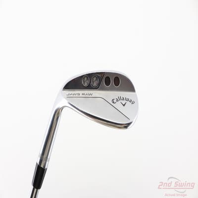 Callaway Jaws Raw Chrome Wedge Gap GW 50° 10 Deg Bounce S Grind True Temper Dynamic Gold Spinner Tour Issue Steel Wedge Flex Left Handed 35.5in