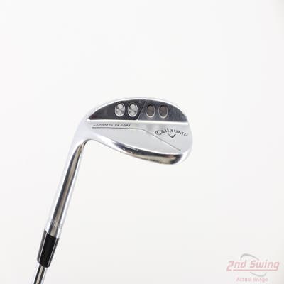 Callaway Jaws Raw Chrome Wedge Lob LW 58° 10 Deg Bounce S Grind True Temper Dynamic Gold Spinner Tour Issue Steel Wedge Flex Left Handed