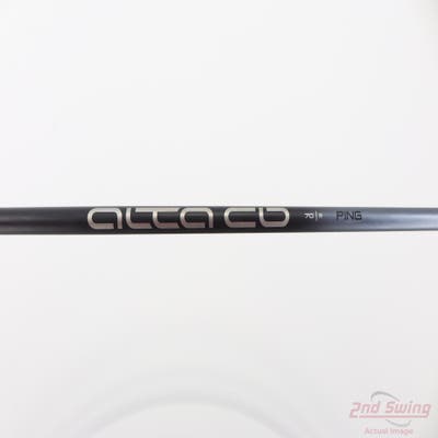 Used W/ Ping RH Adapter Ping ALTA CB 65 Slate 70 Fairway Shaft Regular 39.75in