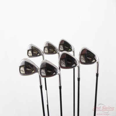 Callaway Rogue ST Max Iron Set 5-PW AW Mitsubishi Tensei AV Blue 65 Graphite Regular Right Handed +1/4"