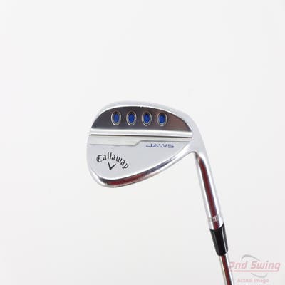 Callaway Jaws MD5 Platinum Chrome Dot Wedge Lob LW 58° 10 Deg Bounce S Grind Stock Steel Shaft Steel Wedge Flex Right Handed