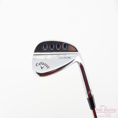 Callaway Jaws MD5 Platinum Chrome Dot Wedge Gap GW 50° 10 Deg Bounce S Grind Stock Steel Shaft Steel Wedge Flex Right Handed 35.5in
