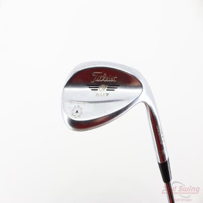 Titleist Vokey SM7 Tour Chrome Wedge Lob LW 60° 12 Deg Bounce D Grind SM7 BV Steel Wedge Flex Right Handed 35.25in