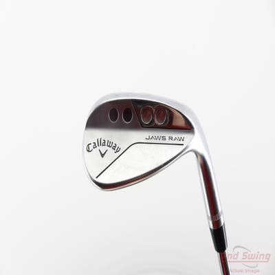 Callaway Jaws Raw Chrome Wedge Sand SW 56° 10 Deg Bounce S Grind True Temper Dynamic Gold Spinner Tour Issue Steel Wedge Flex Right Handed 35.25in
