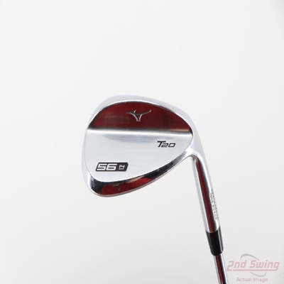 Mizuno T20 Satin Chrome Wedge Sand SW 56° 14 Deg Bounce True Temper Dynamic Gold Tour Issue S400 Steel Stiff Right Handed 35.5in