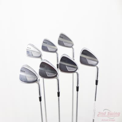 Ping i525 Iron Set 4-PW Project X IO 5.5 Steel Regular Right Handed Black Dot +1/4"
