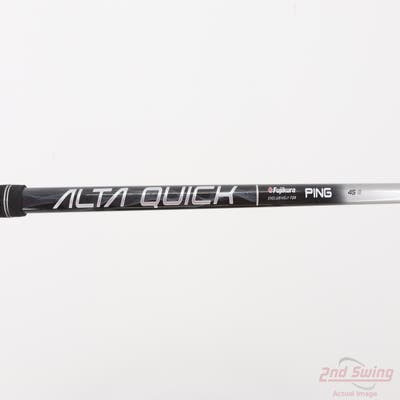 Used W/ Ping LH Adapter Ping ALTA Quick 45 Hybrid Shaft Senior 38.0in