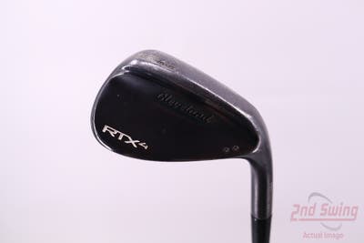 Cleveland RTX 4 Black Satin Wedge Gap GW 52° 10 Deg Bounce Dynamic Gold Tour Issue S400 Steel Wedge Flex Right Handed 35.75in