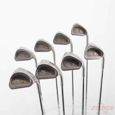 Ping Eye 2 Iron Set 4-PW SW Ping KT Steel Stiff Right Handed Orange Dot +1/4"
