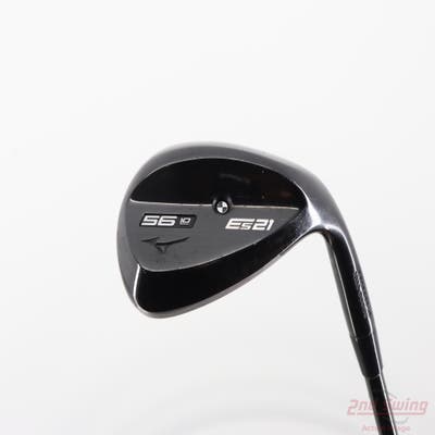 Mizuno ES21 Wedge Sand SW 56° 10 Deg Bounce FST KBS Hi-Rev 110 Black Steel Wedge Flex Right Handed 35.5in