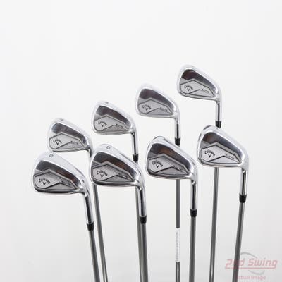 Callaway Elyte HL Iron Set 6-PW AW GW SW Project X Denali Frost Blue 55 Graphite Senior Right Handed STD