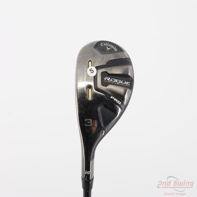 Callaway Rogue ST Pro Hybrid 3 Hybrid 20° Mitsubishi Tensei AV White 80 Graphite Stiff Left Handed 38.25in