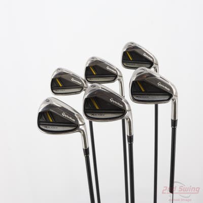 TaylorMade Rocketbladez Iron Set 4-9 Iron TM Matrix RocketFuel 65 Graphite Senior Right Handed +1/4"