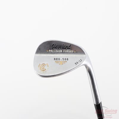 Cleveland 2012 588 Chrome Wedge Sand SW 54° 12 Deg Bounce True Temper Tour Concept Steel Wedge Flex Right Handed 35.5in