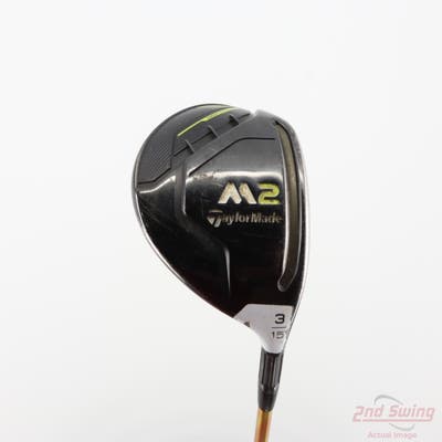 TaylorMade 2019 M2 Fairway Wood 3 Wood 3W 15° Fujikura Speeder Evolution II 661 Graphite Senior Right Handed 43.5in
