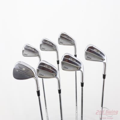 Titleist 2021 T100 Iron Set 4-PW True Temper Dynalite Gold Steel X-Stiff Right Handed -1/2"
