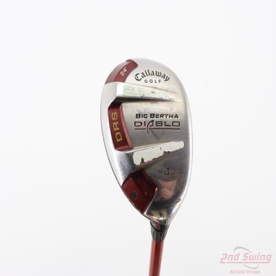 Callaway Big Bertha Diablo Hybrid 4 Hybrid 24° Callaway BB Diablo Hybrid Graphite Stiff Right Handed 39.75in