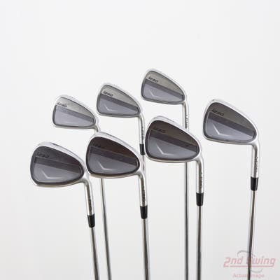 Ping i230 Iron Set 4-PW True Temper Dynamic Gold 120 Steel Stiff Right Handed Green Dot +1/2"