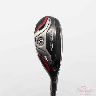 TaylorMade Stealth Plus Rescue Hybrid 4 Hybrid 22° Project X HZRDUS Smoke Black RDX 90 Graphite X-Stiff Right Handed 39.75in