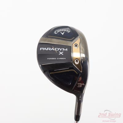 Callaway Paradym X Fairway Wood 3 Wood HL 16.5° Aldila Ascent PL 50 Graphite Senior Right Handed 43.0in