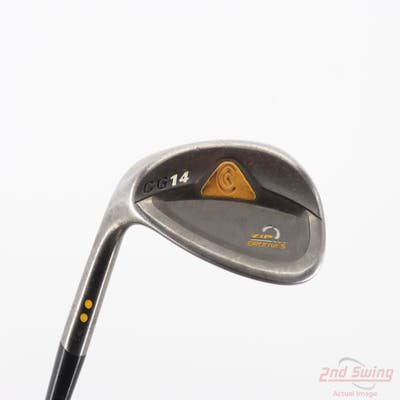 Cleveland CG14 Gunmetal Wedge Sand SW 56° 14 Deg Bounce Cleveland Traction Wedge Steel Wedge Flex Left Handed 35.5in