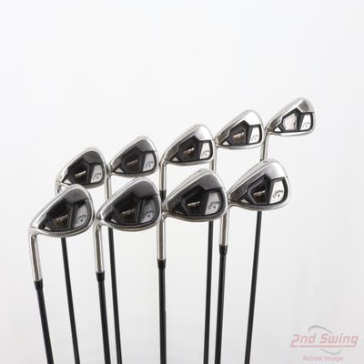 Callaway Rogue ST Max OS Iron Set 5-PW AW GW SW Project X Cypher 50 Graphite Senior Left Handed -1/2"