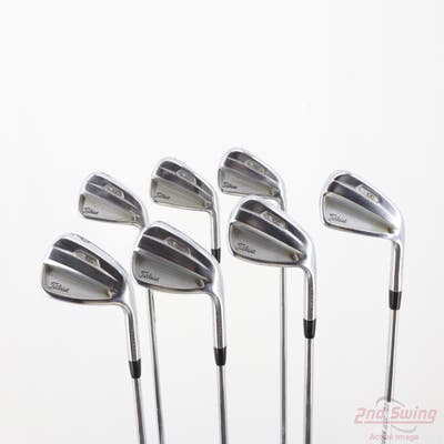Titleist 2021 T100 Iron Set 4-PW True Temper AMT Tour White Steel X-Stiff Right Handed +1/2"