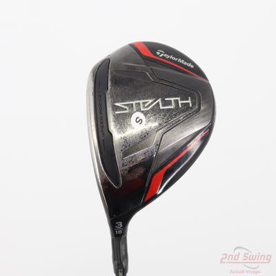 TaylorMade Stealth Fairway Wood 3 Wood 3W 15° TM Fujikura Ventus Red 6 Graphite Stiff Left Handed 40.0in