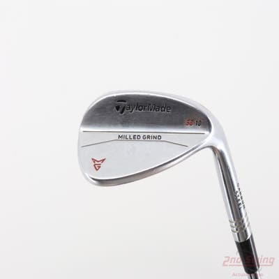 TaylorMade Milled Grind Satin Chrome Wedge Lob LW 60° 10 Deg Bounce SB Project X LZ 6.0 Steel Stiff Right Handed 35.25in