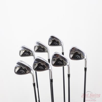Callaway Apex DCB 21 Iron Set 5-PW AW UST Mamiya Recoil Dart 75H F3 Graphite Regular Right Handed +1/4"