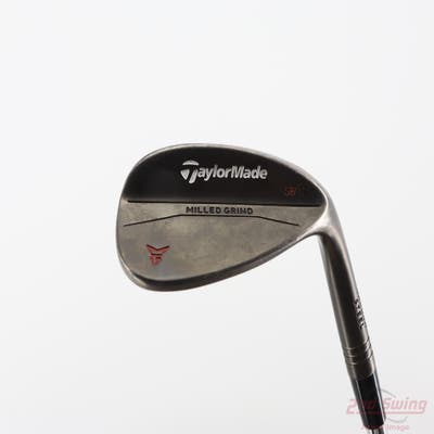 TaylorMade Milled Grind Black Wedge Sand SW 56° 12 Deg Bounce SB True Temper Dynamic Gold Steel Wedge Flex Right Handed 35.25in