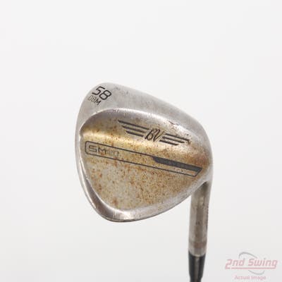 Titleist Vokey SM10 Raw Wedge Lob LW 58° 8 Deg Bounce M Grind Steel Stiff Right Handed 35.0in