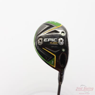 Callaway EPIC Flash Sub Zero Fairway Wood 3 Wood 3W 15° Graphite Design Tour AD IZ-7 Graphite Stiff Right Handed 43.25in