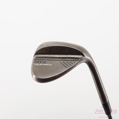 Cleveland RTX Full-Face 2 Tour Rack Raw Wedge Lob LW 60° 8 Deg Bounce FST KBS Hi-Rev 2.0 115 Steel Wedge Flex Right Handed 35.5in