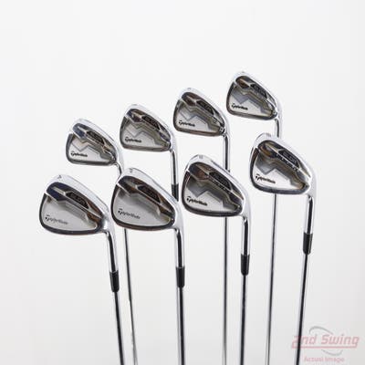 TaylorMade SLDR Iron Set 4-PW AW FST KBS C-Taper 90 Steel Regular Right Handed +1/4"