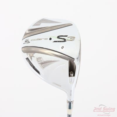 Cobra S3 White Driver 9.5° Aldila RIP Beta 60 Graphite Stiff Right Handed 45.5in