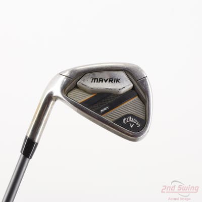 Callaway Mavrik Max Single Iron 6 Iron Project X Catalyst 65 Graphite Regular Left Handed 37.75in